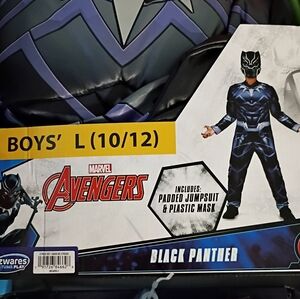 Marvel Avengers Black Panther Boys' Costume - Blue and Black